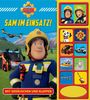 Feuerwehrmann Sam - Sam im Einsatz! - Klappen-Geräusche-Buch mit 10 Sounds - Pappbilderbuch, Buch