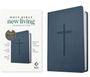 New Living Translation: NLT Premium Value Compact Bible, Filament Enabled (Leatherlike, Navy Cross), Buch