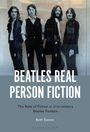 Texte: "BEATLES REAL PERSON FICTION", "The Role of Fiction in 21st-century Beatles Fandom", "Beth Easton". Hintergrund: Vier Männer.