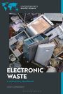 Texte: "Electronic Waste", "a reference handbook", "Josh Lepawsky". Computerteile liegen chaotisch herum.