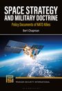 "SPACE STRATEGY AND MILITARY DOCTRINE" steht groß geschrieben, mit einem Satelliten über der Erde.