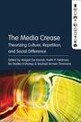 "The Media Crease: Theorizing Culture, Repetition, and Social Difference. Bearbeitet von mehreren Autoren. Bunte abstrakte Grafik."