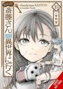 Titel: "Handyman SAITOU In Another World" Band 10. Manga-Stil, zeigt ein ernstes Mädchen mit Werkzeug und kleinerer Figur.