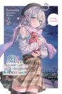 "Alya Sometimes Hides Her Feelings in Russian." Ein Mädchen in Schuluniform hält ein Geschenk, der Himmel ist sternenklar.