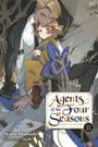 "Agents of the Four Seasons: Dance of Autumn II". Zwei Personen, stilvoll gekleidet, in einer herbstlichen Illustration.