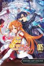 "COVER NOT FINAL", "ソードアート・オンライン", "005". Illustration mit Charakteren in Kampfhaltung.