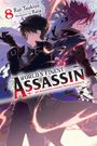 Titel: "The World's Finest Assassin". Zwei Charaktere, dynamische Posen, mit magischen und mystischen Effekten.