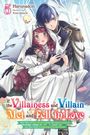 Buchtitel: "If the Villainess and Villain Met and Fell in Love". Ein Mann hält eine Frau in weißen Gewändern, mit einem Wolf daneben.