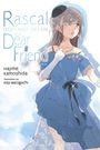 Text: "Rascal Does Not Dream of a Dear Friend FINAL" von Hajime Kamoshida, Illustration von Keji Mizoguchi.  
Illustration: Mädchen im blauen Kleid mit Schleier.