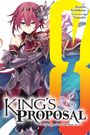 Text: „Koushi Tachibana, Illustration by Tsunako, King’s Proposal, The Apostle of the Rose“. Eine Fantasy-Ritterin in Rüstung.