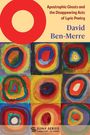 "Apostrophic Ghosts and the Disappearing Acts of Lyric Poetry" von David Ben-Merre. Bunte, abstrakte Kreisillustration.