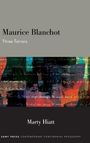 Marty Hiatt: Maurice Blanchot, Buch