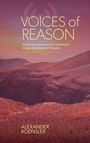 „VOICES of REASON“, Untertitel über Solidaritätsaktivismus in Israel/Palästina, Autor Alexander Koensler. Wüstenlandschaft.