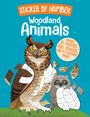 Weldon Owen: Sticker by Number: Woodland Animals, Buch