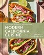 "Elevated Classics Reimagined: Modern California Cuisine. Marcel Vigneron." Drei Tacos mit Avocado und roten Zwiebeln.