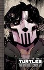 "Teenage Mutant Ninja Turtles: The IDW Collection V11." Illustration eines maskierten Charakters mit schwarzem Haar.