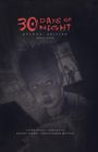 "30 Days of Night: Deluxe Edition, Book Five." Ein düsteres Gesicht schaut besorgt, im Hintergrund steht eine Gestalt am Fenster.