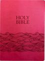 Whitaker House: KJV Holy Bible, Wave Design, Large Print, Berry Ultrasoft, Buch