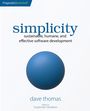 Dave Thomas: Simplicity, Buch