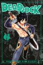 "DEAD ROCK", "6 VOL.SIX", ein muskulöser Charakter mit Schwert, Tattoos und gepunkteter Kleidung.