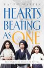 "Hearts Beating as One" von Ralph Martin, "The Spiritual Heart of Fatima". Drei ernst dreinblickende Kinder in traditioneller Kleidung.