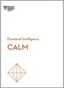 "Emotional Intelligence CALM." Ein Logo oben links. Unten ein geometrisches Symbol in Orange.