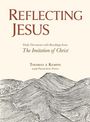 "Reflecting Jesus" in großen Buchstaben, darunter ein wellenförmiges Linienmuster.