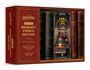 "Harry Potter", "The Official Hogwarts Express Book Nook", 95-teiliges DIY-Kit, mit LED-Scheinwerfern. Vintage-Buchdesign.