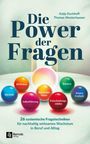 Buchtitel: "Die Power der Fragen". Bunte Kugeln mit Wörtern wie Klarheit, Balance. Autoren: Katja Dyckhoff, Thomas Westerhausen.