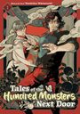 "Tales of the Hundred Monsters Next Door". Illustration: Zwei Personen mit entschlossenen Gesichtern und mystischem Rauch.