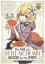 „The Tale of a Little Alchemist: Blessed by the Spirits“ zeigt ein blondes Mädchen mit einer Blume im Haar und eine Fee.