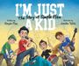 „I'M JUST A KID: The Story of Simple Plan“. Illustration von Kindern, die eine Band mit Instrumenten spielen.