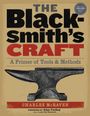 "The Blacksmith's Craft" oben, "A Primer of Tools & Methods" darunter. Eine Abbildung eines Ambosses in der Mitte.