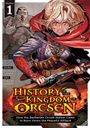 Manga 1: Ein kämpferischer Elf mit rotem Umhang hält ein Gewehr. Im Hintergrund sitzt eine Figur in Anzug mit Schweinskopf-Maske.