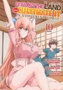 „Let's Buy the Land and Cultivate It in a Different World 10 Manga“. Ein Mädchen streckt sich, ein Junge macht Yoga.