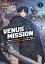 "VENUS MISSION: I Was an Assassin-for-Hire Who Died, Now I’m Hunting Heroes in Another World." Anime-Stil, junger Mann mit Schwert.