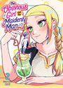 Text: "The Oblivious Girl and the Maidenly Man 2 Story & Art: Rabi." Illustration eines Mädchens mit Zopf. Ein kleiner Mann auf einem Glas.