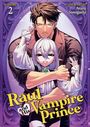 Text: "Volume 2", "Story & Art by Ataru Sonoguchi", "Raul and His Vampire Prince". Illustration von zwei Figuren, eng umarmt.