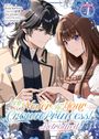 Cover-Illustration eines Manga. Zwei Personen, ein Mann mit dunklem Haar und eine Frau mit langem Haar, tauschen Ringe.