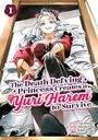 „The Death Defying Princess Creates a Yuri Harem to Survive“. Eine Frau in einem prächtigen Kleid schaut selbstbewusst.