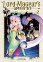 "The Lord-Magear's Apprentice vol. 2" und "Story & Art by FLIPFLOPS". Eine Illustration zeigt eine Elfenfigur mit langem Haar.