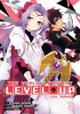 „THE WORLD'S FASTEST LEVEL UP“ Manga-Cover. Zwei Anime-Charaktere, ein Mädchen mit lila Haaren und ein Junge mit Schwert.