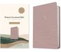 Eugene H Peterson: The Message Women's Devotional Bible Large Print (Leather-Look, Dusty Blush), Buch