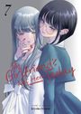 "My Girlfriend’s Not Here Today", stilvolle Manga-Illustration: Zwei stilvolle Figuren, eine mit Brille und beide mit langen Haaren.