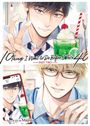 „10 Things I Want to Do Before I Turn 40 PART TWO.“ Zwei Personen, Junge mit Getränk, andere mit Handy. Manga-Illustration.