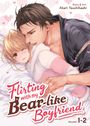 "Flirting with my Bear-like Boyfriend", "Story & Art: Akari Tsuchihashi", Volumes 1-2. Illustration eines Paares im Bett.