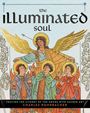 "The Illuminated Soul" von Charles Rohrbacher. Illustration: Engel mit goldenen Flügeln und drei Jüngern mit Heiligenscheinen.