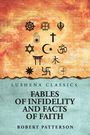 LUSHENA CLASSICS: "Fables of Infidelity and Facts of Faith" von Robert Patterson. Symbole verschiedener Religionen auf Textur.