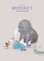 "MONKEY VOLUME 7 | 2026 NEW WRITING FROM JAPAN" zeigt eine Illustration mit bunten, fantasievollen Figuren.