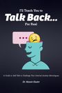 Kevon Owen: Owen, K: I'll Teach You To Talk Back... For Real, Buch